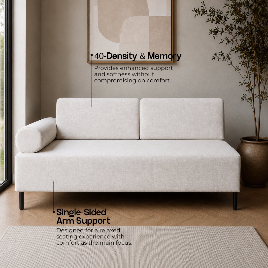 Simplified Two Seater Sofa - Image 5