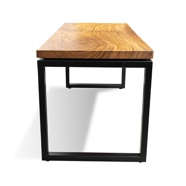 Solid Wooden Walnut Recangulated Table