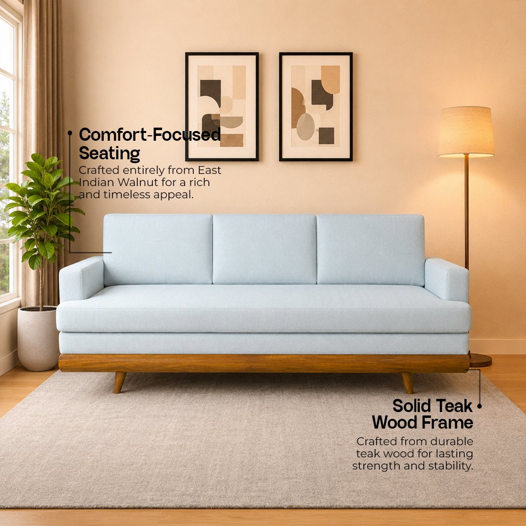 Simplified Three Seater Sofa - Image 5