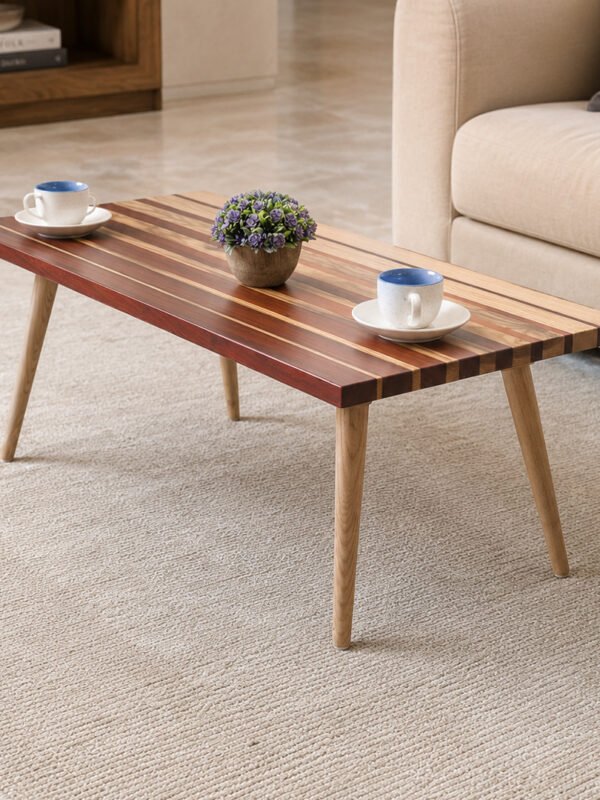 Solid Wooden Doppler Coffee Table