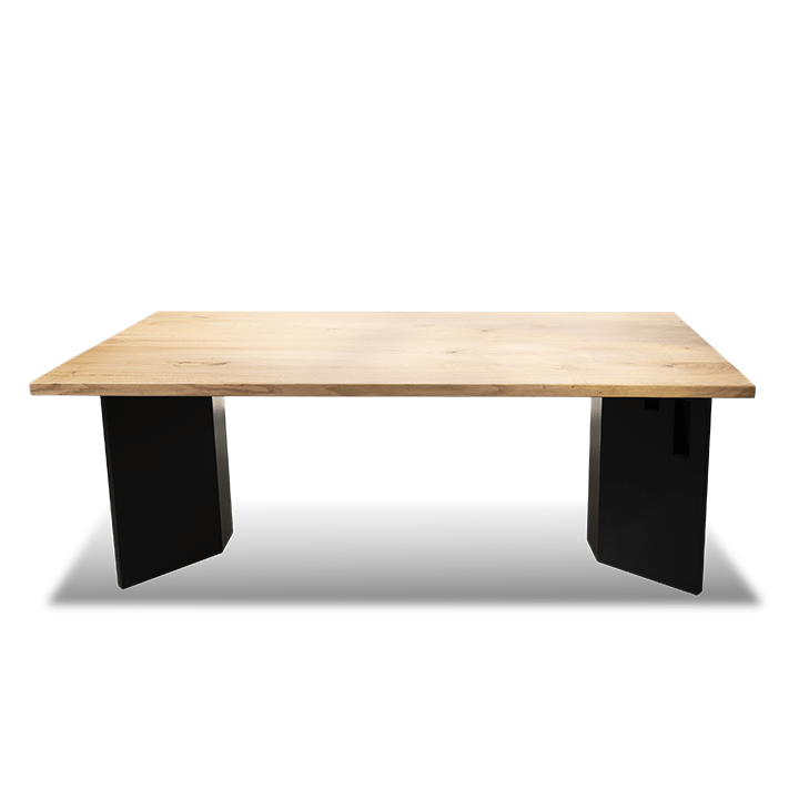 Solid Wooden Oak Power Office Table - Image 7