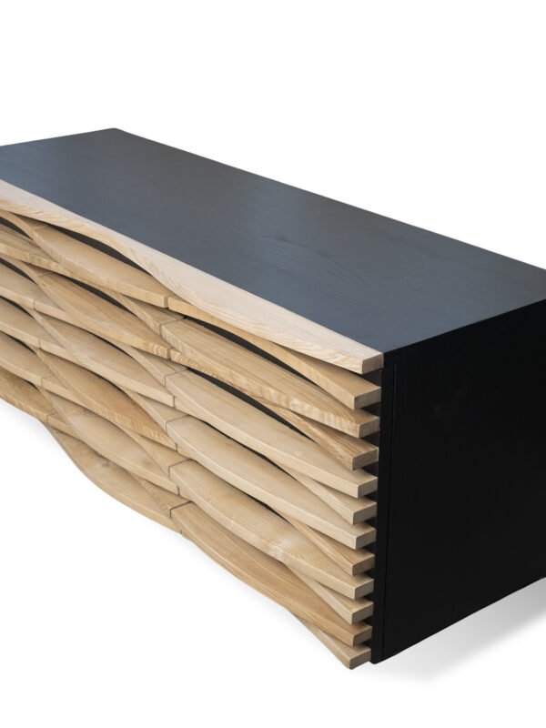 Live Edge Curvy Me TV Unit