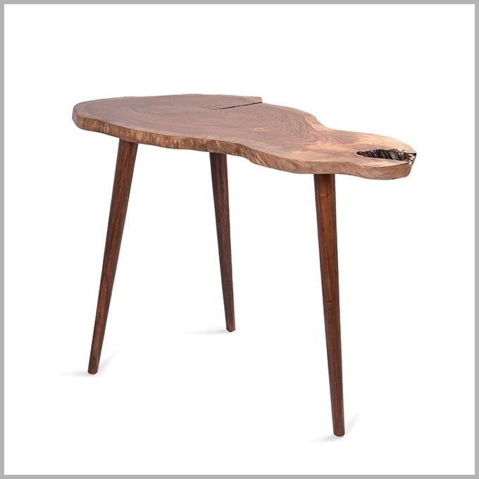 Live Edge 3-Leg Work Table - Image 3