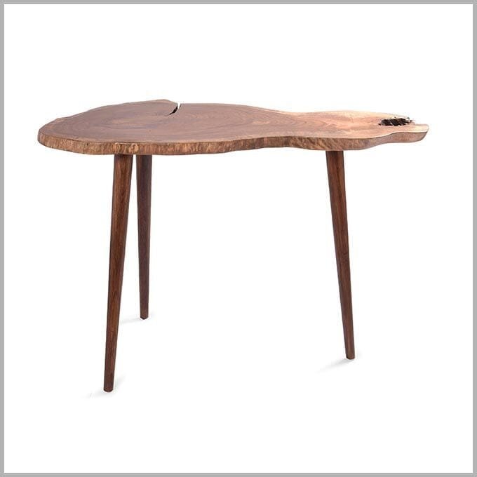 Live Edge 3-Leg Work Table - Image 2