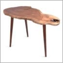 Live Edge 3-Leg Work Table