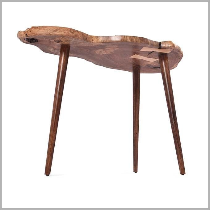 Live Edge 3-Leg Work Table - Image 5
