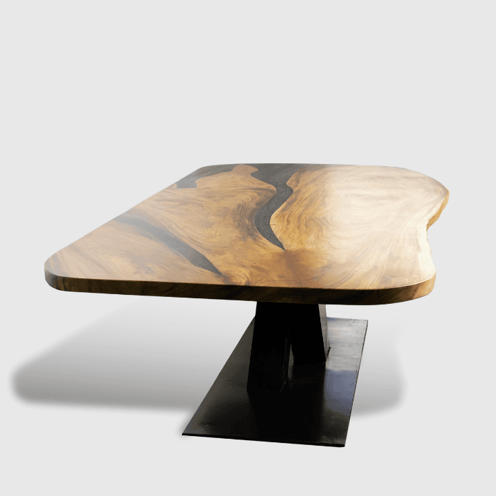 Live Edge Special X Dining Table - Image 6