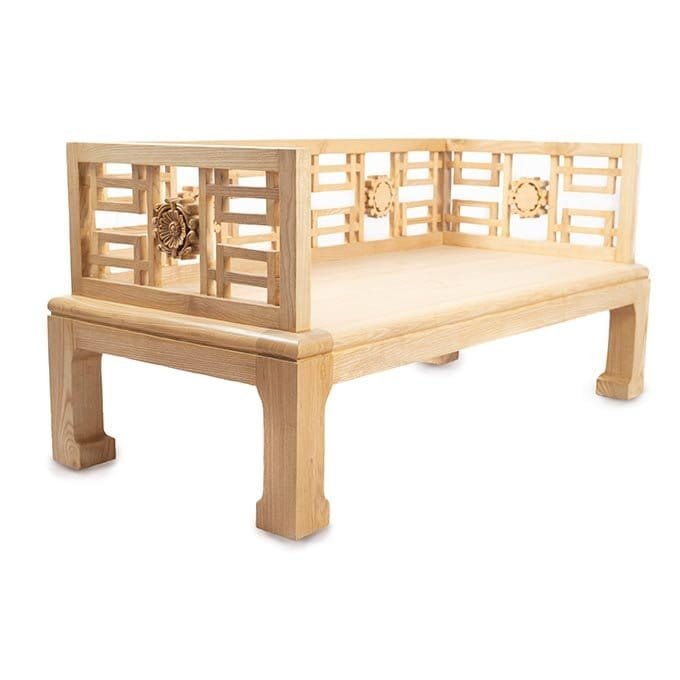 Solid Wood Royal Lion’s Share Bench