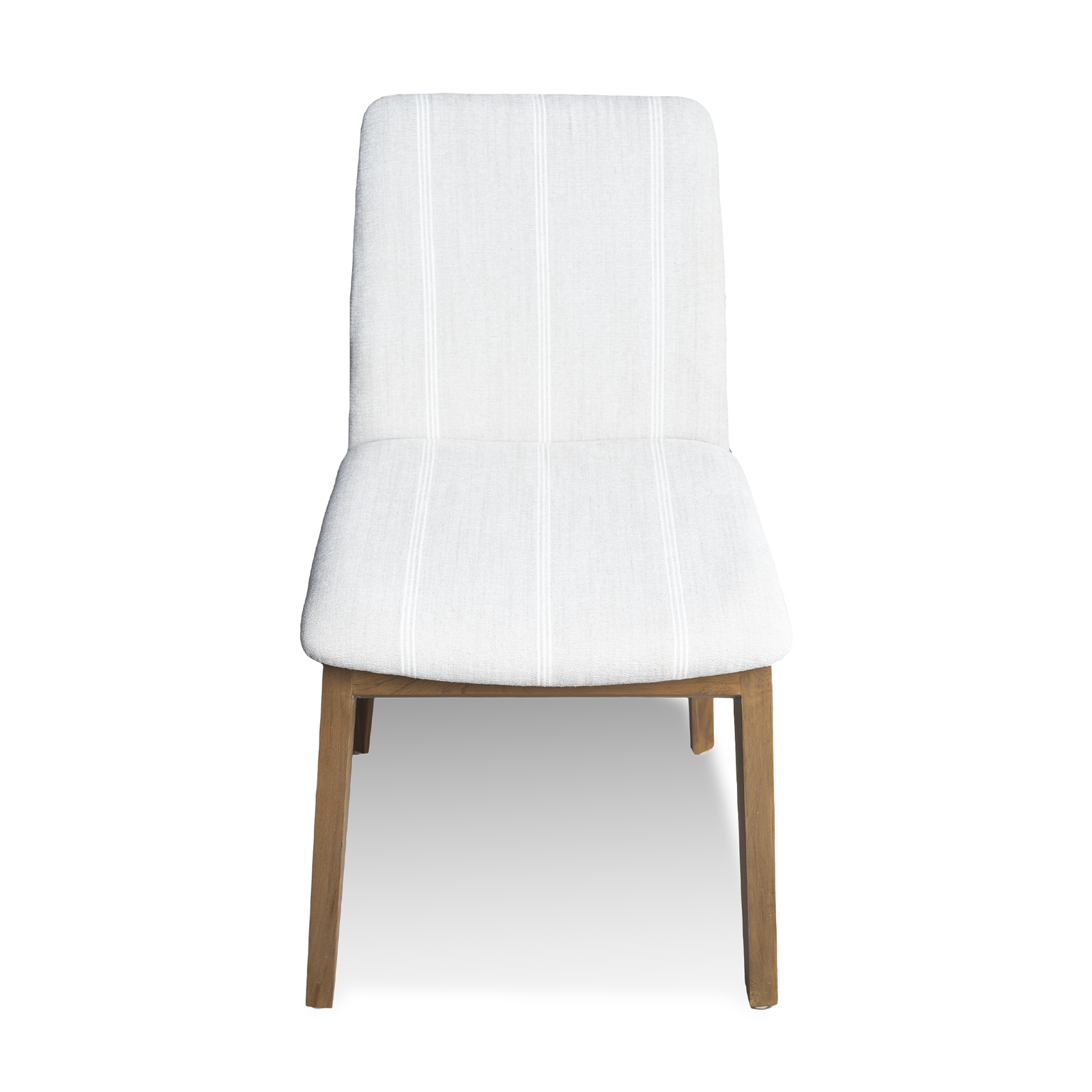 Custom Made Solid Wood Angular Chair – Elegant Teak Seating - Image 8
