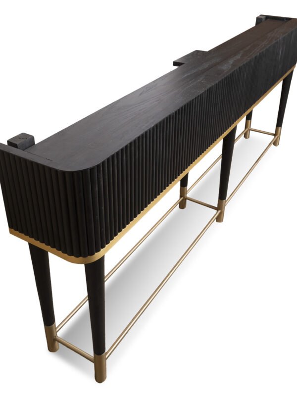 Console On Black Brass