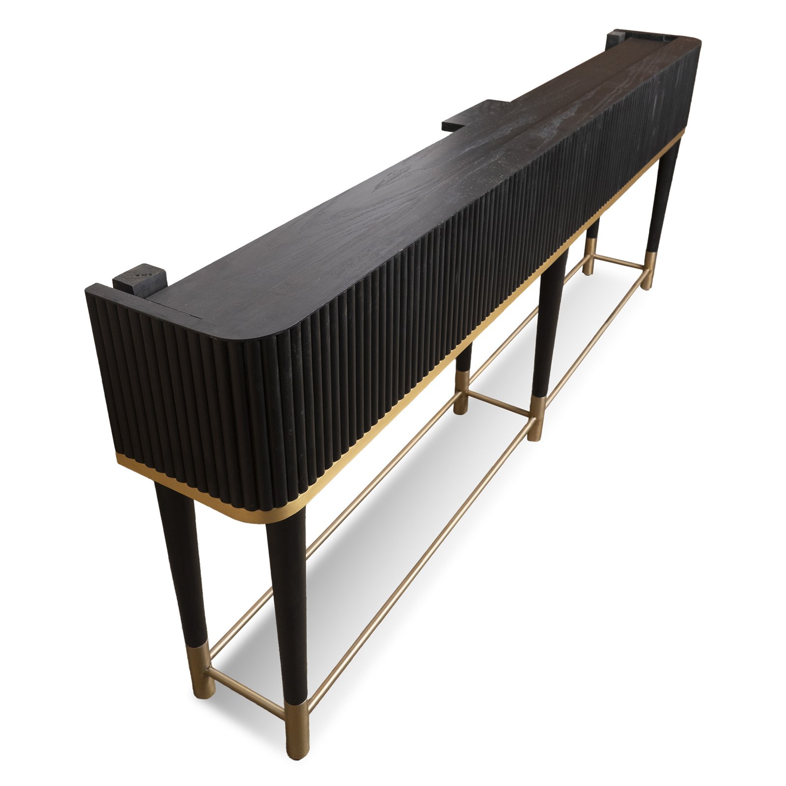 Console On Black Brass