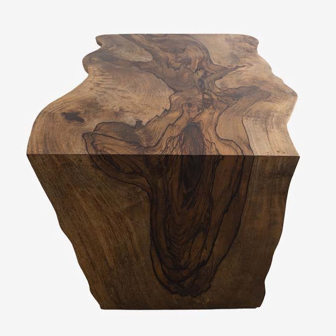 Live Edge Drop Down Mango Dining Table - Image 6
