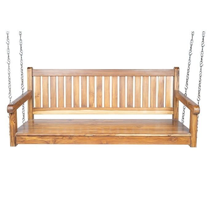 Classic Solid Teak Wood Swing Jhula