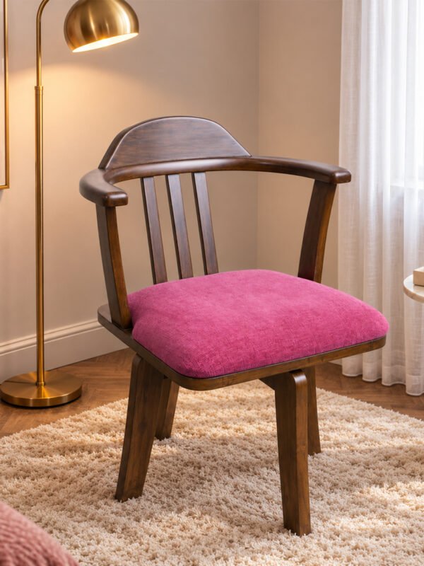 Solid Wooden Swivelled Chair – 360° Craft in Motion