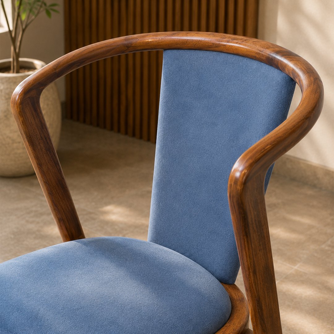 Solid Wooden Super Seven Chair – Inspired by Nature’s Geometry - Image 2