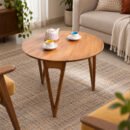 Solid Wooden Detailed Beauty Coffee Table