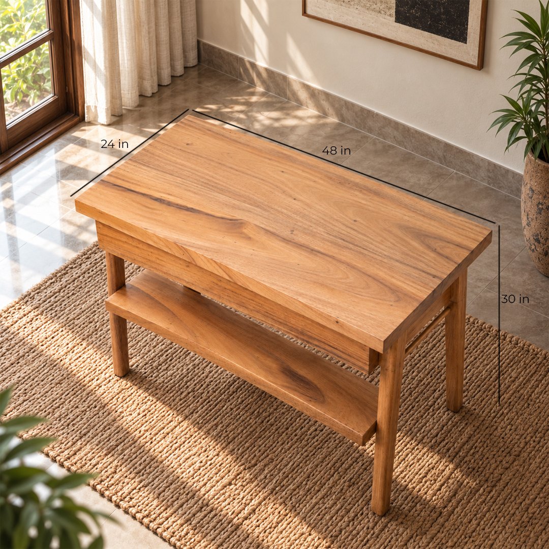 Solid Wooden Classic Study Work Table - Image 5