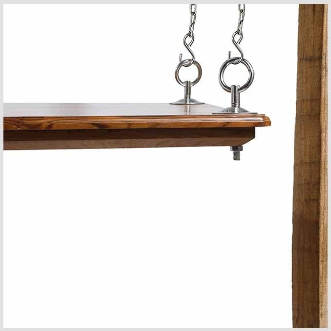 Solid Wood Adjustable Brownchester Swing Jhula - Image 5