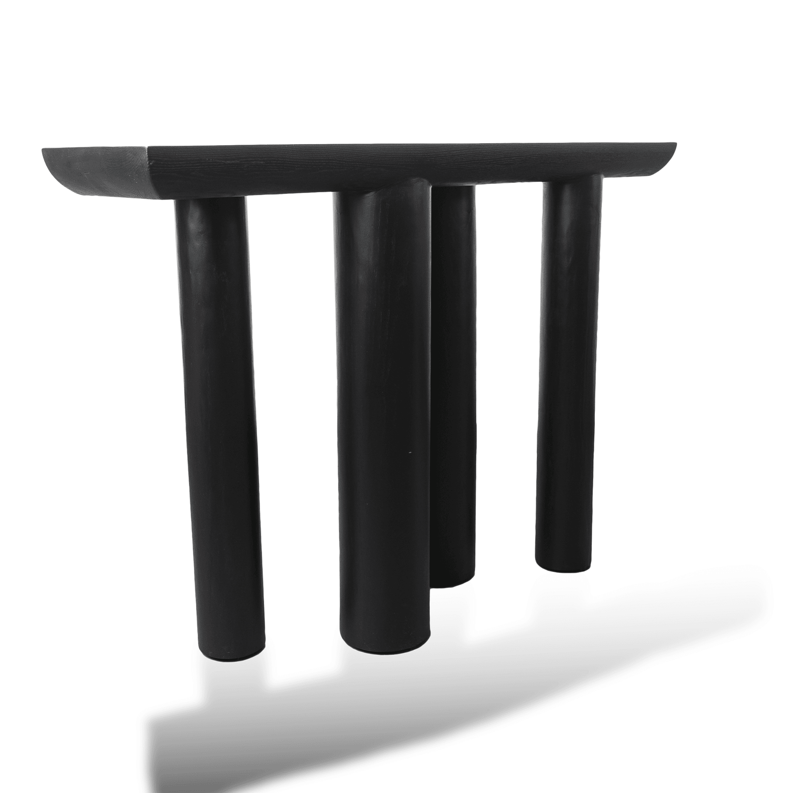 Consoleing Black Credenza Table - Image 6