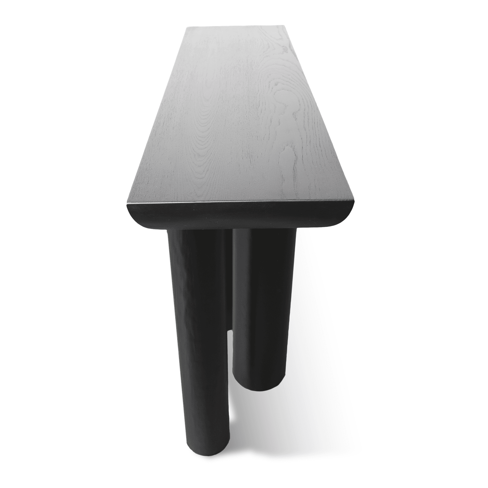 Consoleing Black Credenza Table - Image 3