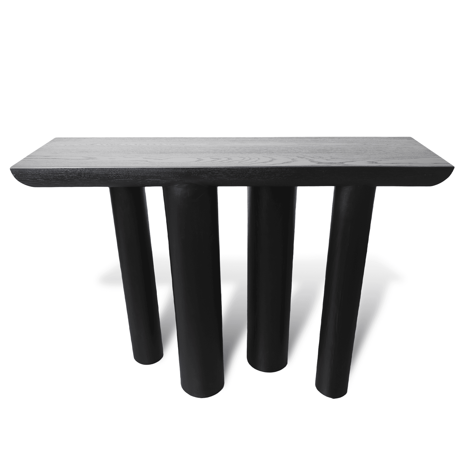 Consoleing Black Credenza Table - Image 5