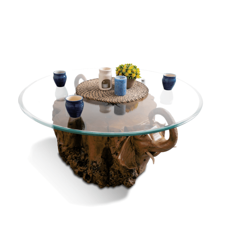 Live Edge Ele Fanta Coffee Table