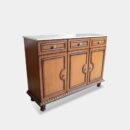 Custom Made Ethnic Indian Cabinet – Traditional Carved Wooden Storage