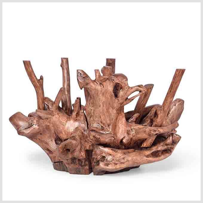 Live Edge Rooted Dining Dining Table - Image 6