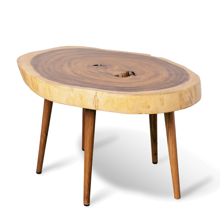 Live Edge Five-Legged Coffee Table - Image 5