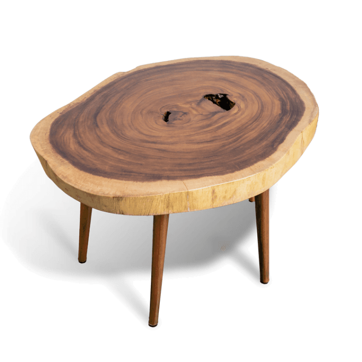 Live Edge Five-Legged Coffee Table - Image 6