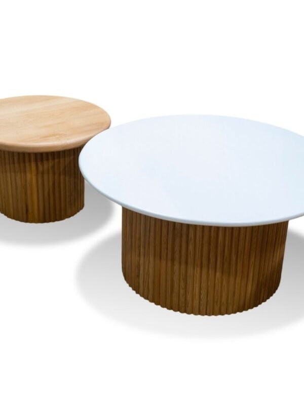 Fluted Nesting- Centre Table