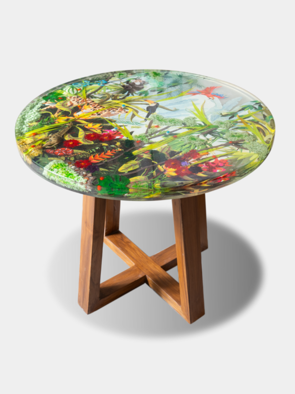Wildlife Circular Table Forest - Themed