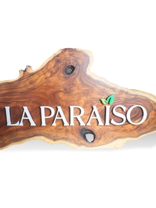 Live Edge - Name Board