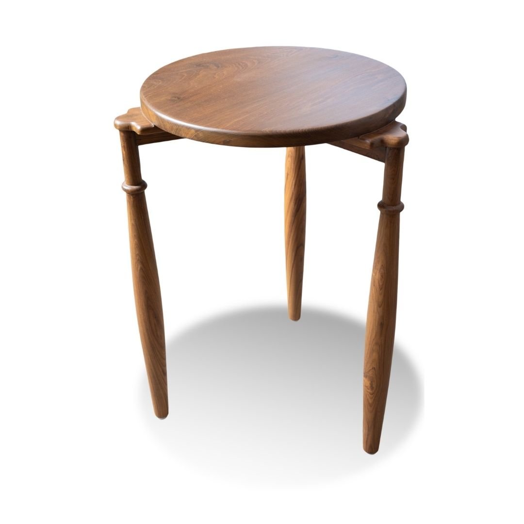 Solid Wooden Side Table Set – Nest It Up Design - Image 4