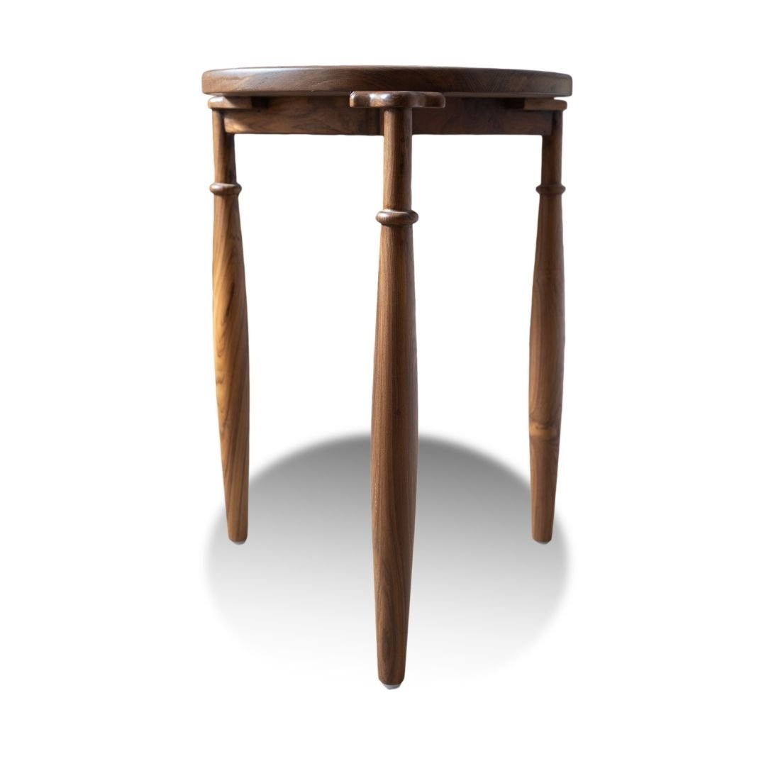 Solid Wooden Side Table Set – Nest It Up Design - Image 6