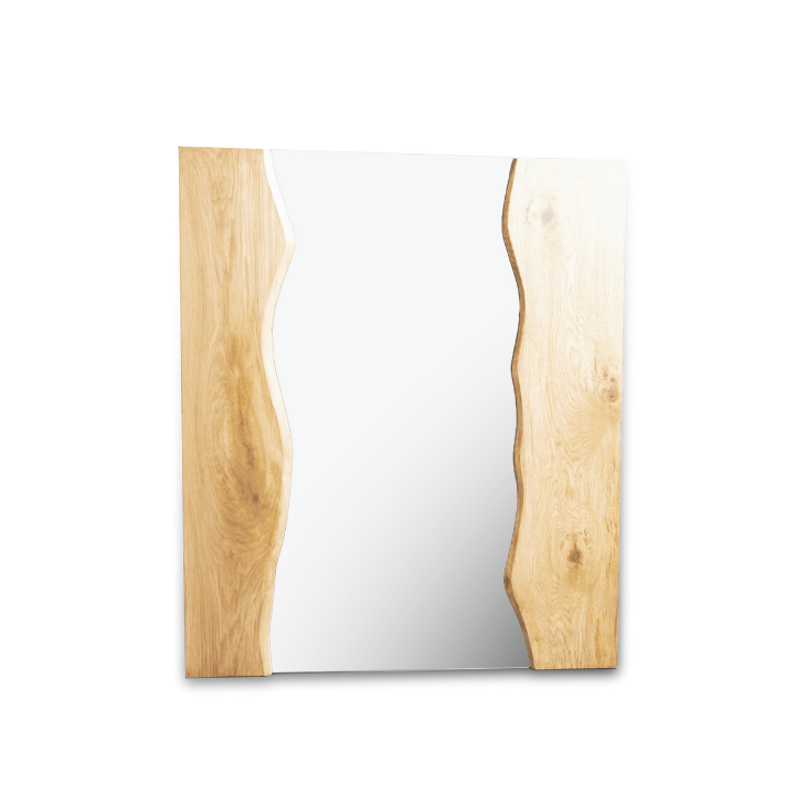Live Edge Oak Mirror