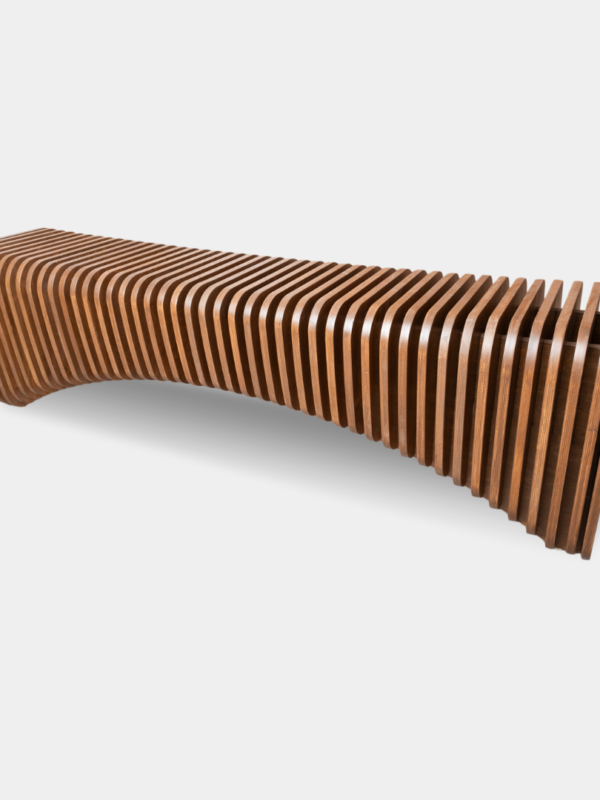 Peremetric Curved – Bench Three Seater