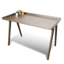 Solid Wooden Study Ash Study Table