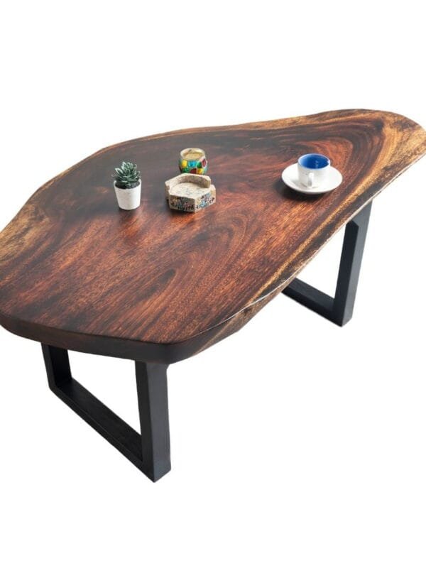 Live Edge U legged Coffee Table