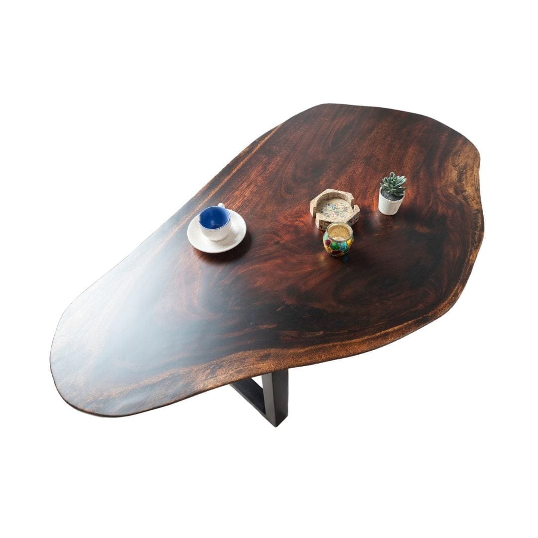 Live Edge U legged Coffee Table - Image 2