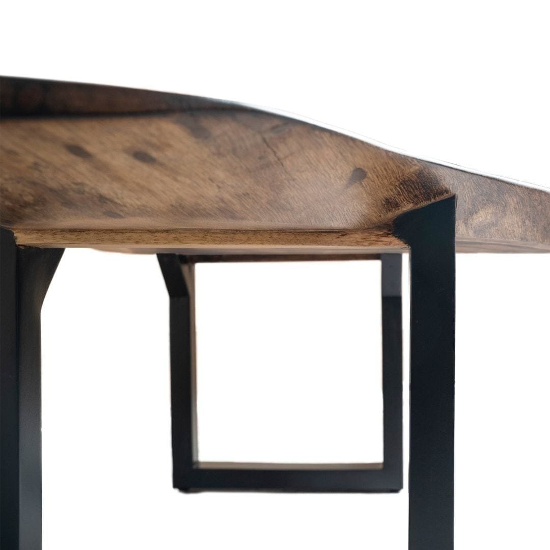 Live Edge U legged Coffee Table - Image 6