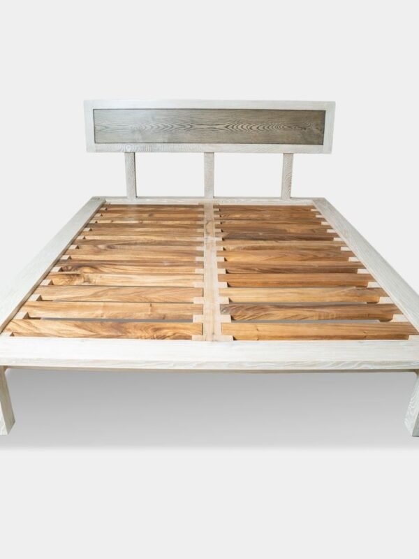 Unlocked Wooden Bed
