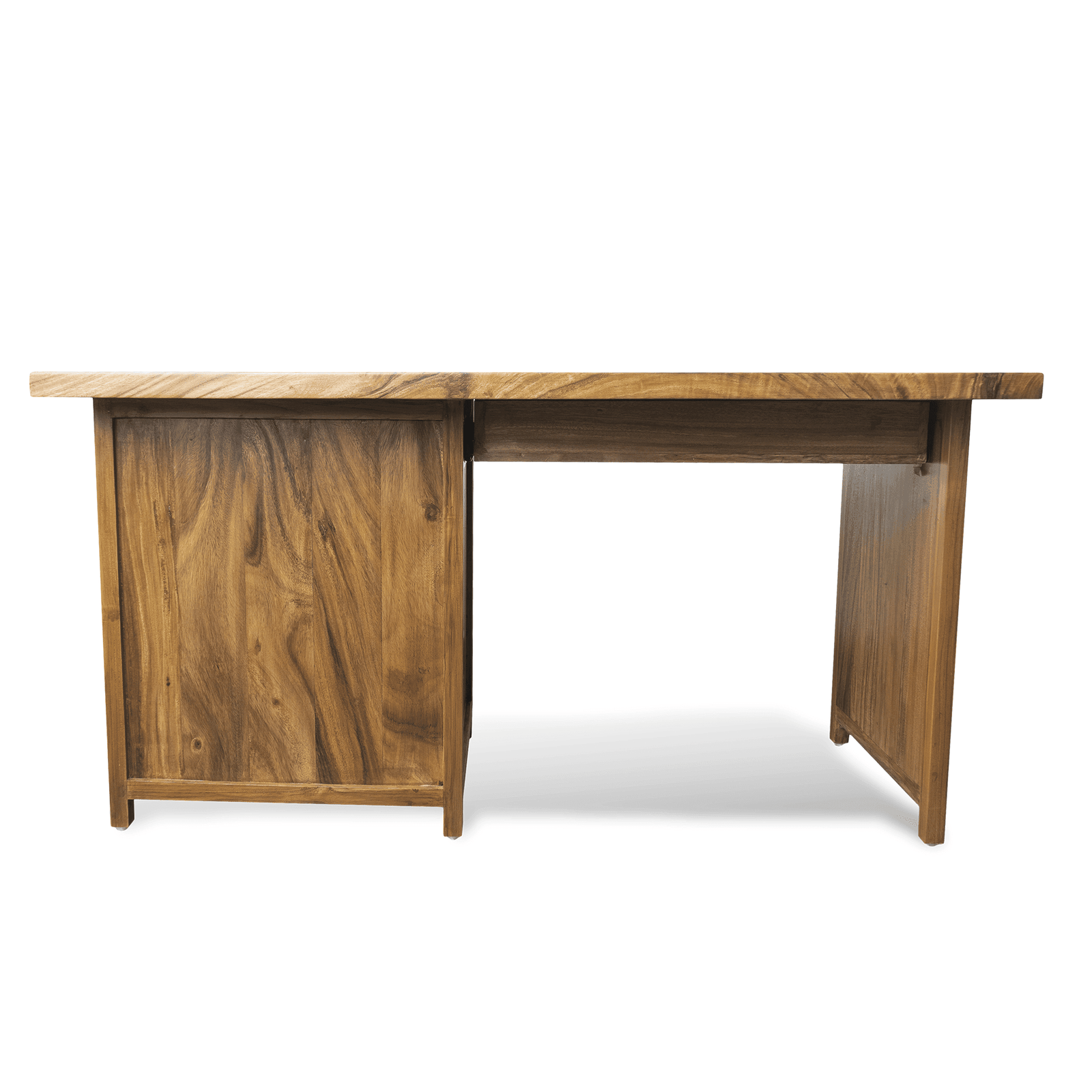 Solid Wooden Walnutty Study Table - Image 3
