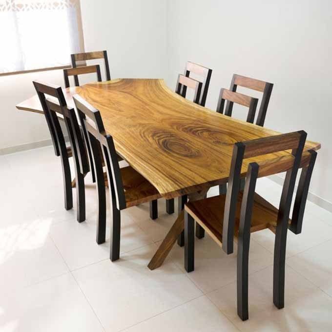 Live Edge Butterfly Dining Table