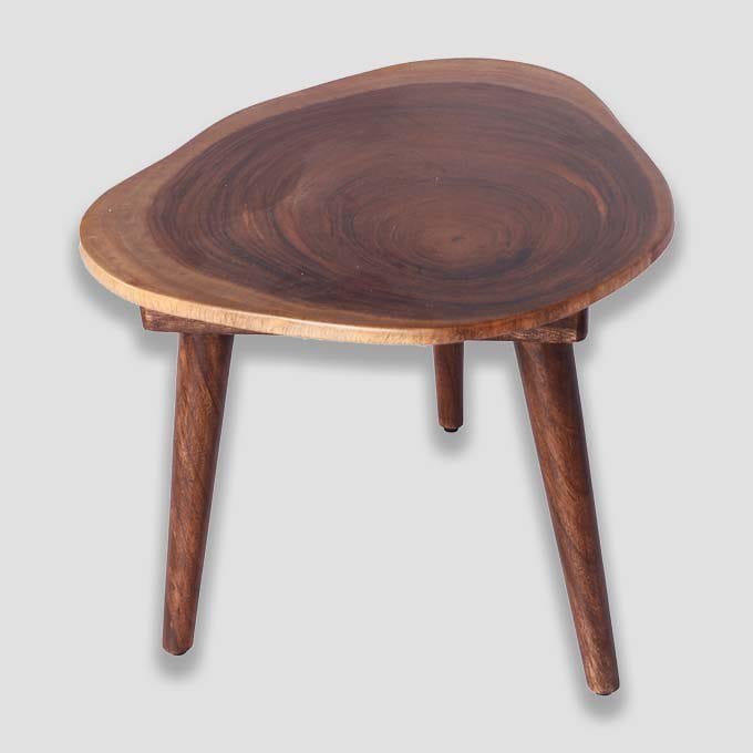 Live Edge Chamfered Coffee Table - Image 2