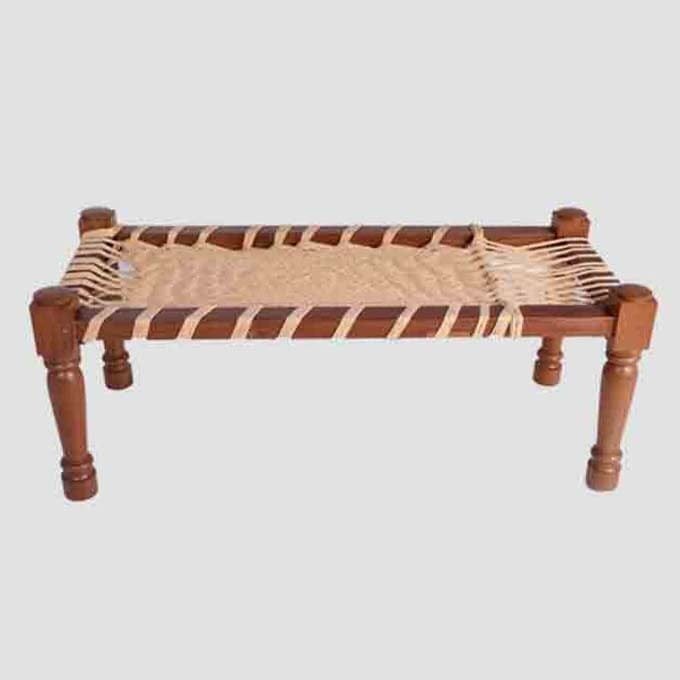 Solid Wood Charpai Khatiya – Classic Indian Heritage - Image 3