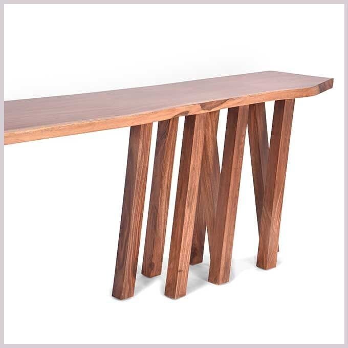 Live Edge Octa Console Table - Image 7