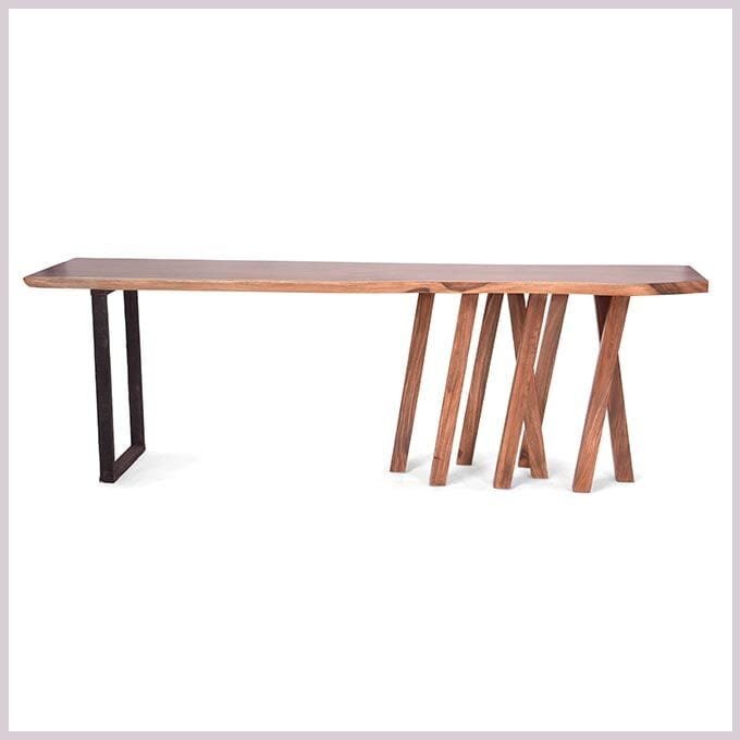 Live Edge Octa Console Table - Image 2