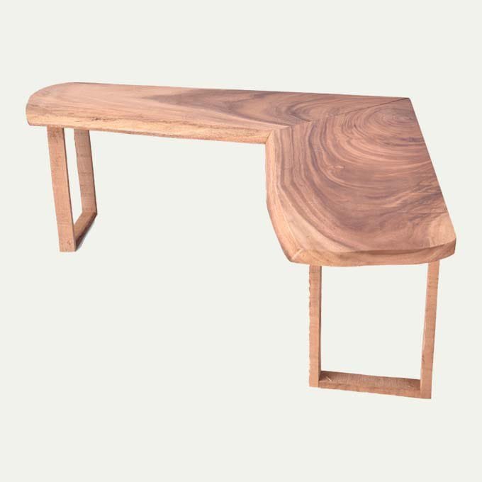Custom Solid Wood Corner Bench - Image 4