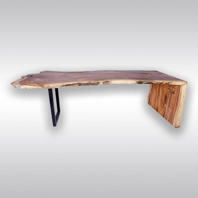 Live Edge Drop Down Dining Table - Image 3